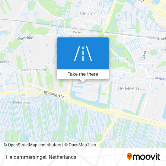 Heldammersingel map