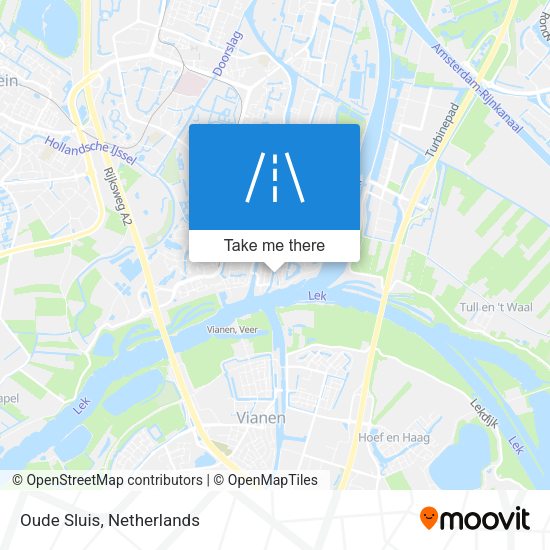 Oude Sluis map