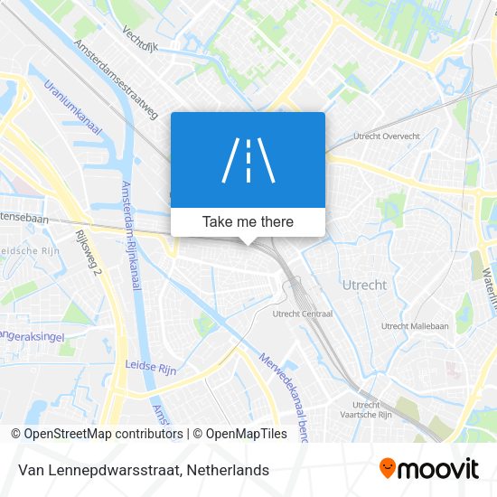 Van Lennepdwarsstraat map
