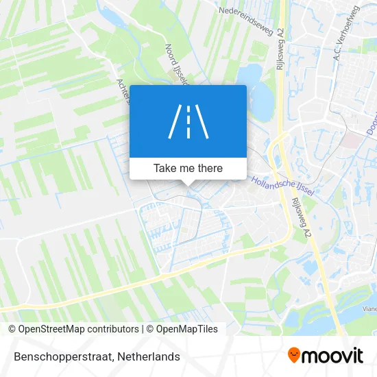 Benschopperstraat map