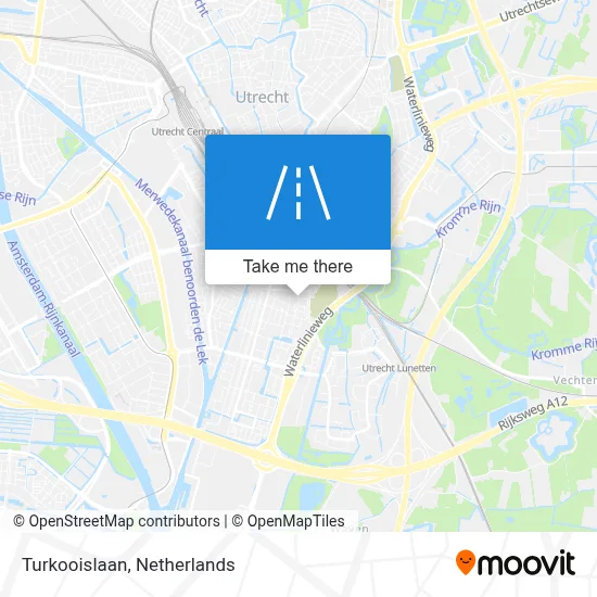 Turkooislaan map