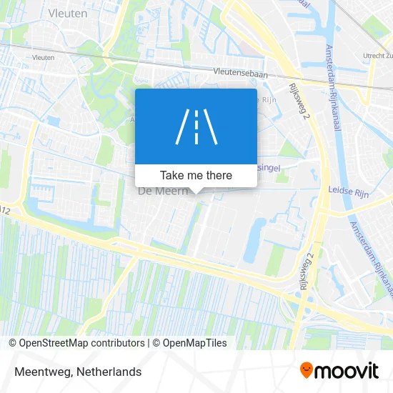 Meentweg map
