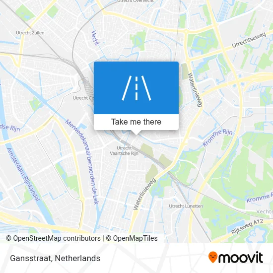 Gansstraat map