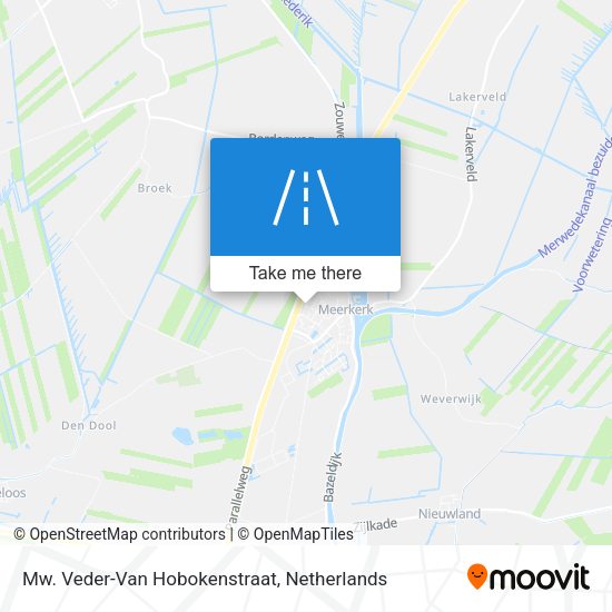 Mw. Veder-Van Hobokenstraat map