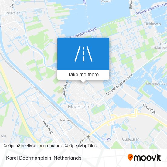 Karel Doormanplein map