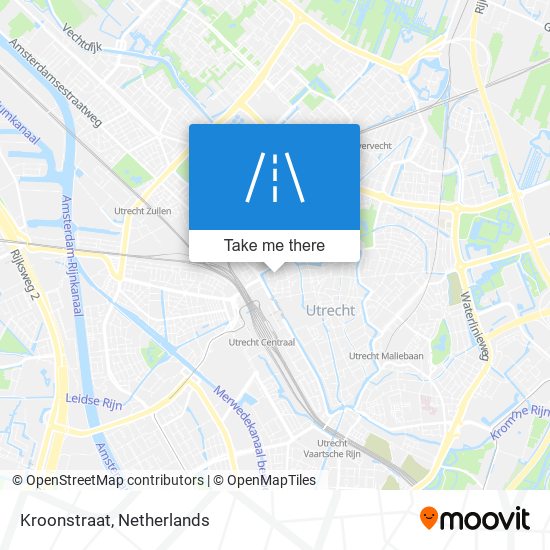 Kroonstraat map