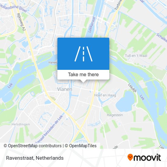 Ravenstraat map