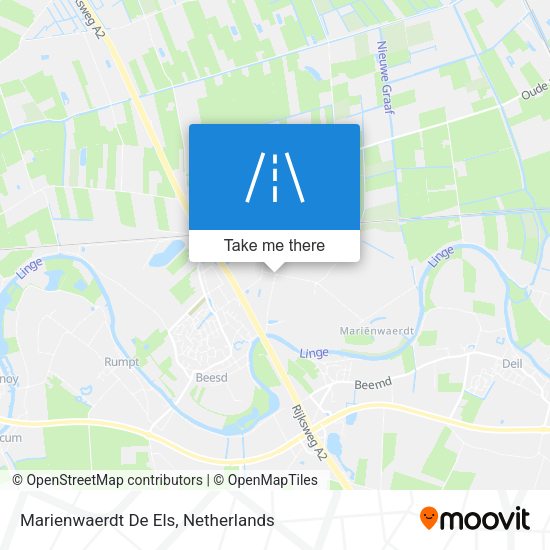 Marienwaerdt De Els map