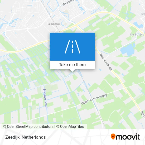Zeedijk map