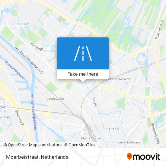 Moerbeistraat map