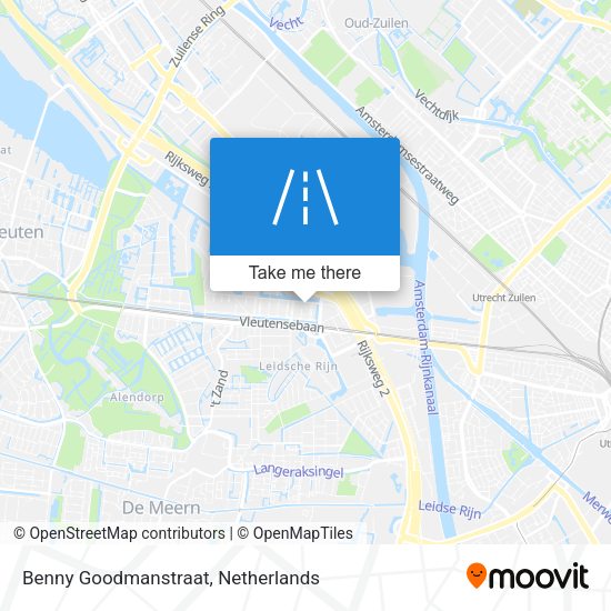 Benny Goodmanstraat map