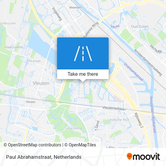 Paul Abrahamstraat map