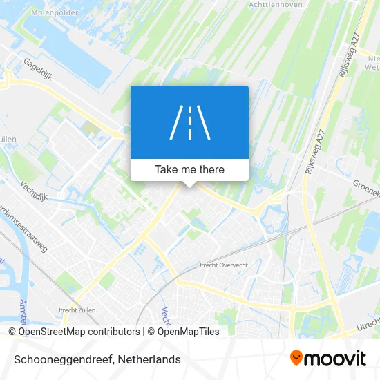 Schooneggendreef map