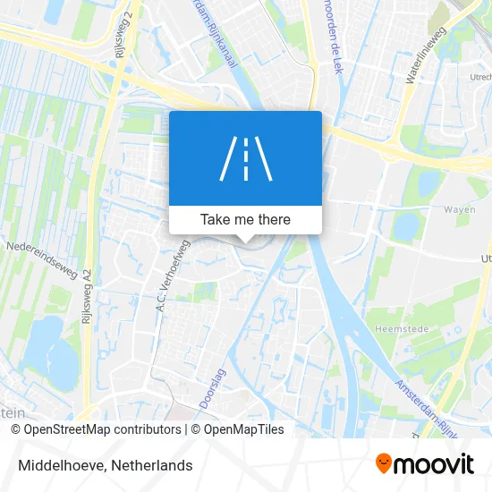 Middelhoeve map