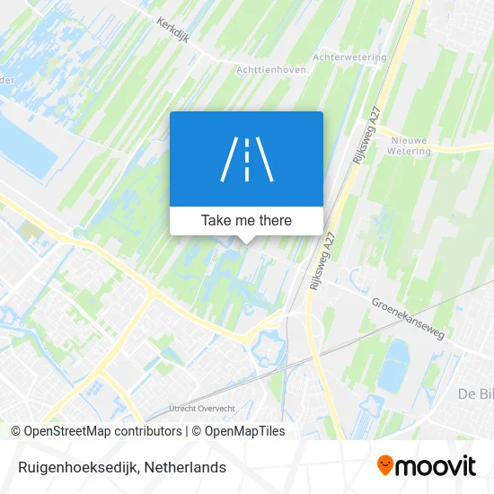 Ruigenhoeksedijk map