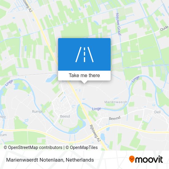 Marienwaerdt Notenlaan map