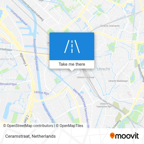 Ceramstraat map