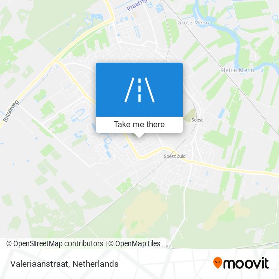 Valeriaanstraat map