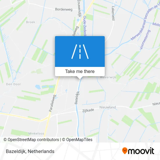 Bazeldijk map