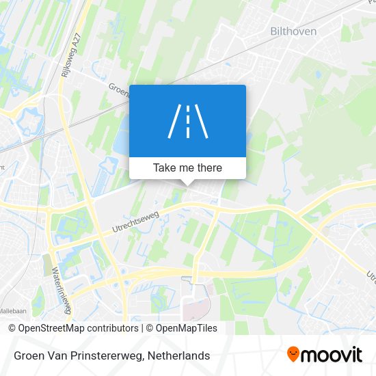 Groen Van Prinstererweg map