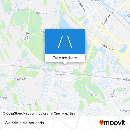 Wetering map