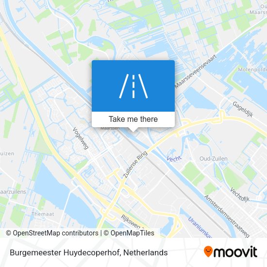 Burgemeester Huydecoperhof map