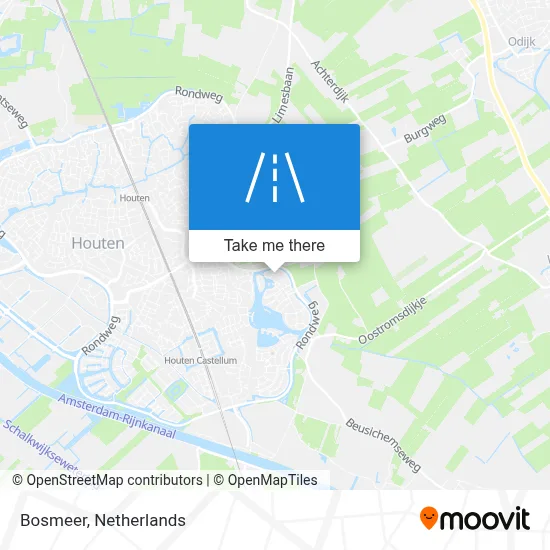 Bosmeer map