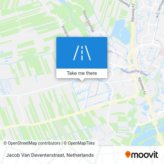 Jacob Van Deventerstraat map