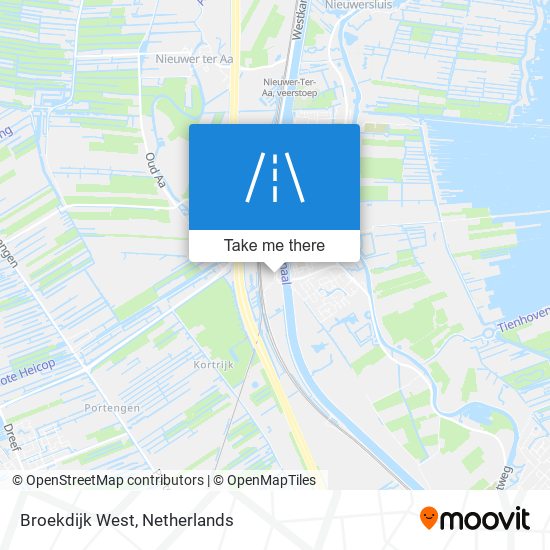 Broekdijk West map