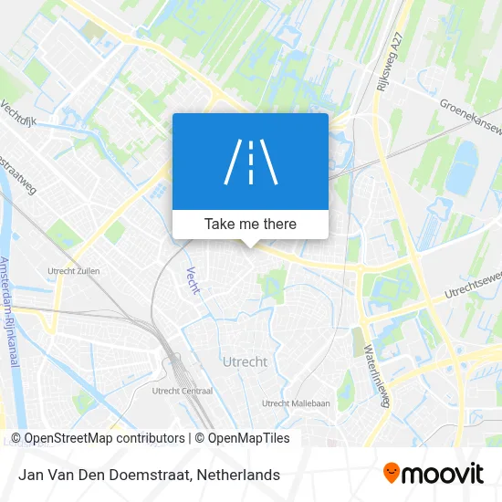 Jan Van Den Doemstraat map