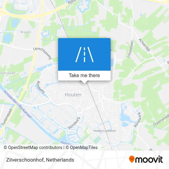Zilverschoonhof map