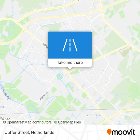 Jufferstraat map