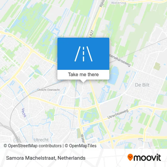 Samora Machelstraat map