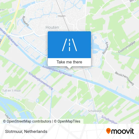 Slotmuur map