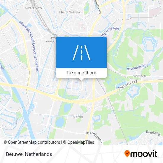Betuwe map