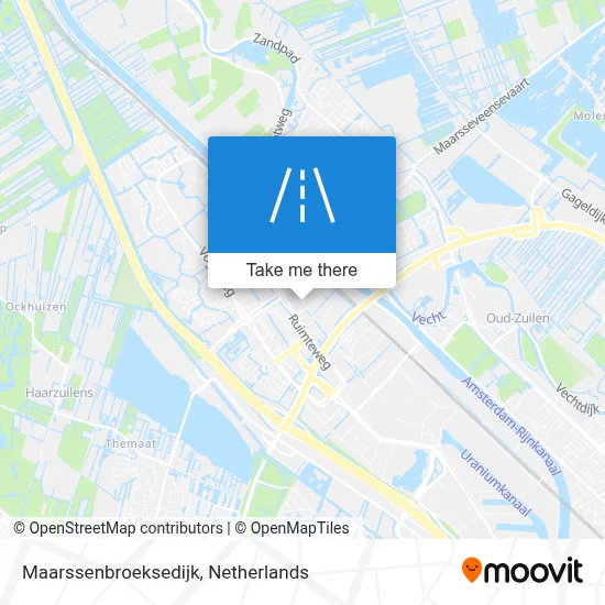 Maarssenbroeksedijk map