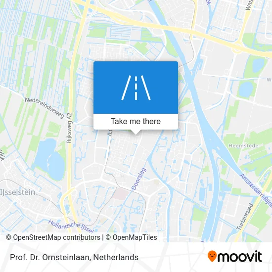 Prof. Dr. Ornsteinlaan map