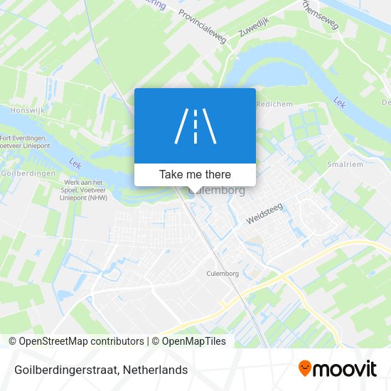 Goilberdingerstraat map