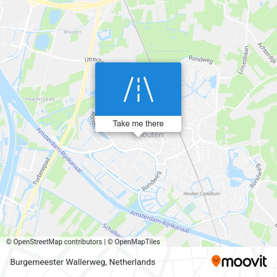 Burgemeester Wallerweg map