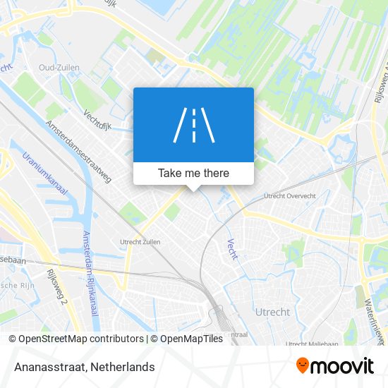 Ananasstraat map