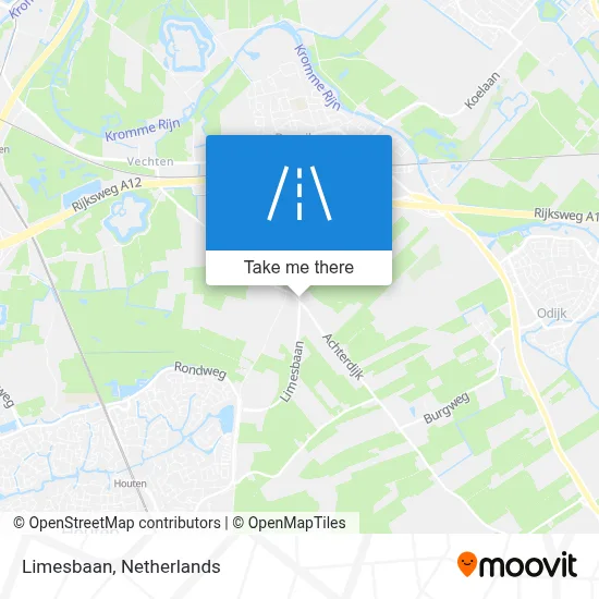 Limesbaan map