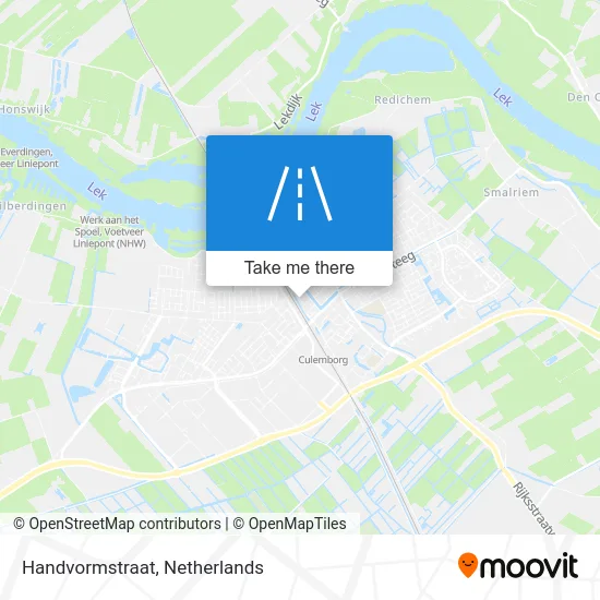 Handvormstraat map