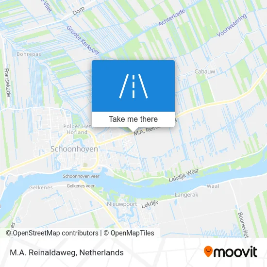 M.A. Reinaldaweg map