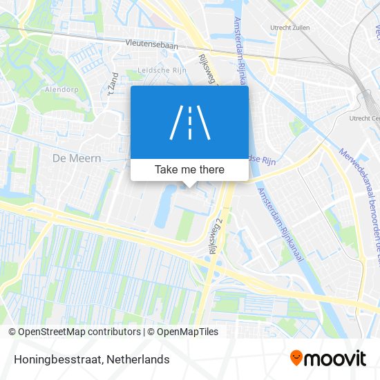 Honingbesstraat map