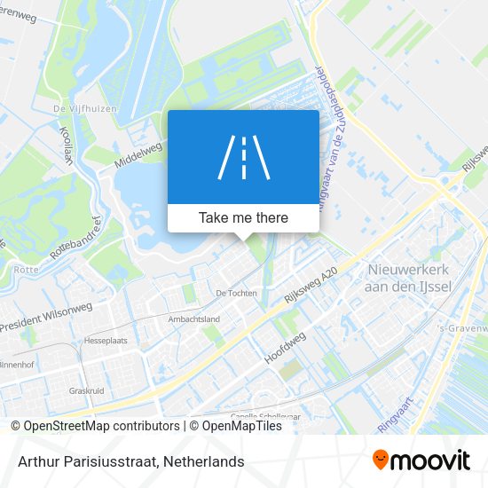 Arthur Parisiusstraat map