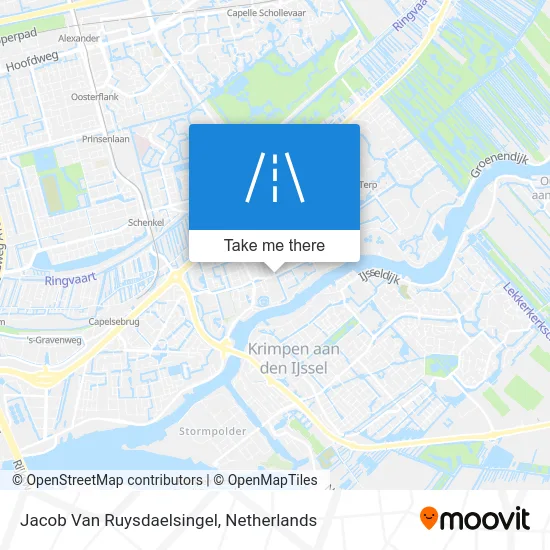 Jacob Van Ruysdaelsingel map
