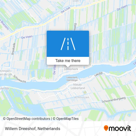 Willem Dreeshof map