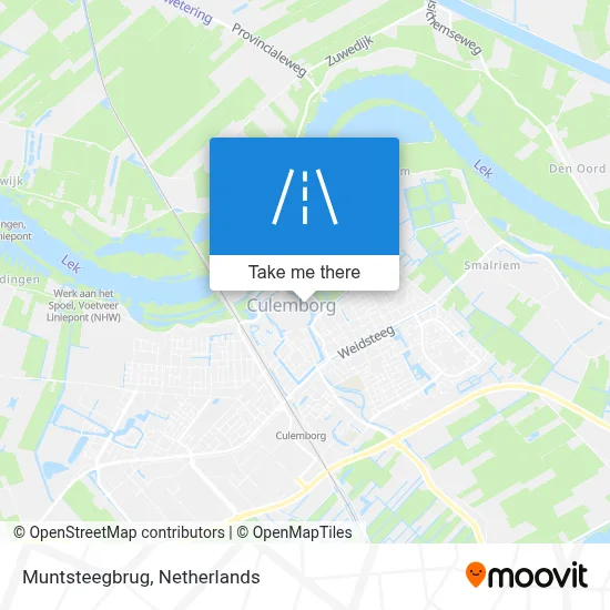 Muntsteegbrug map