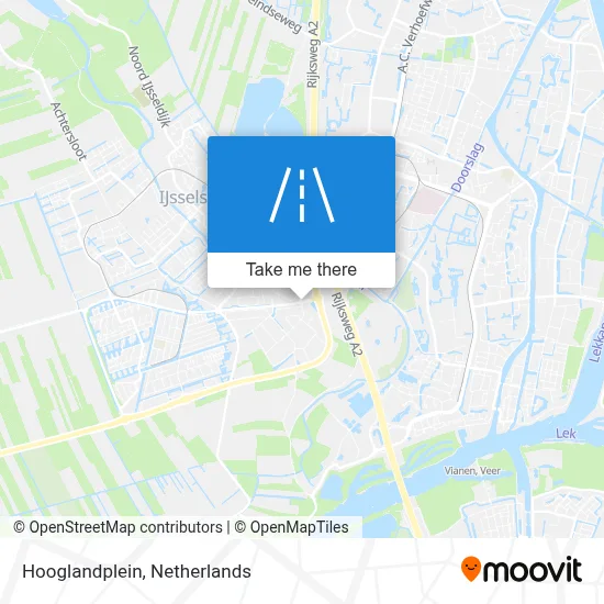 Hooglandplein map