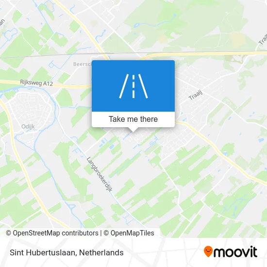 Sint Hubertuslaan map